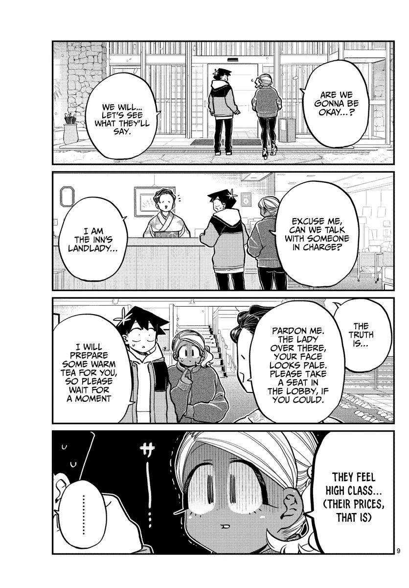 Komi-san wa Komyushou Desu Chapter 263 page 9 - Chapter 263: Inn