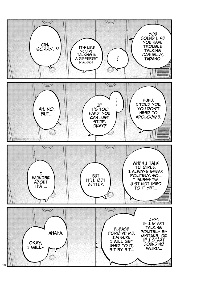 Komi-san wa Komyushou Desu Chapter 264 page 10 - Chapter 264: Inn 2