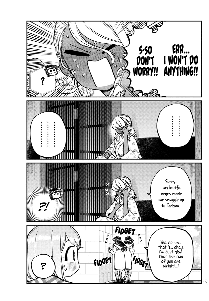 Komi-san wa Komyushou Desu Chapter 264 page 15 - Chapter 264: Inn 2