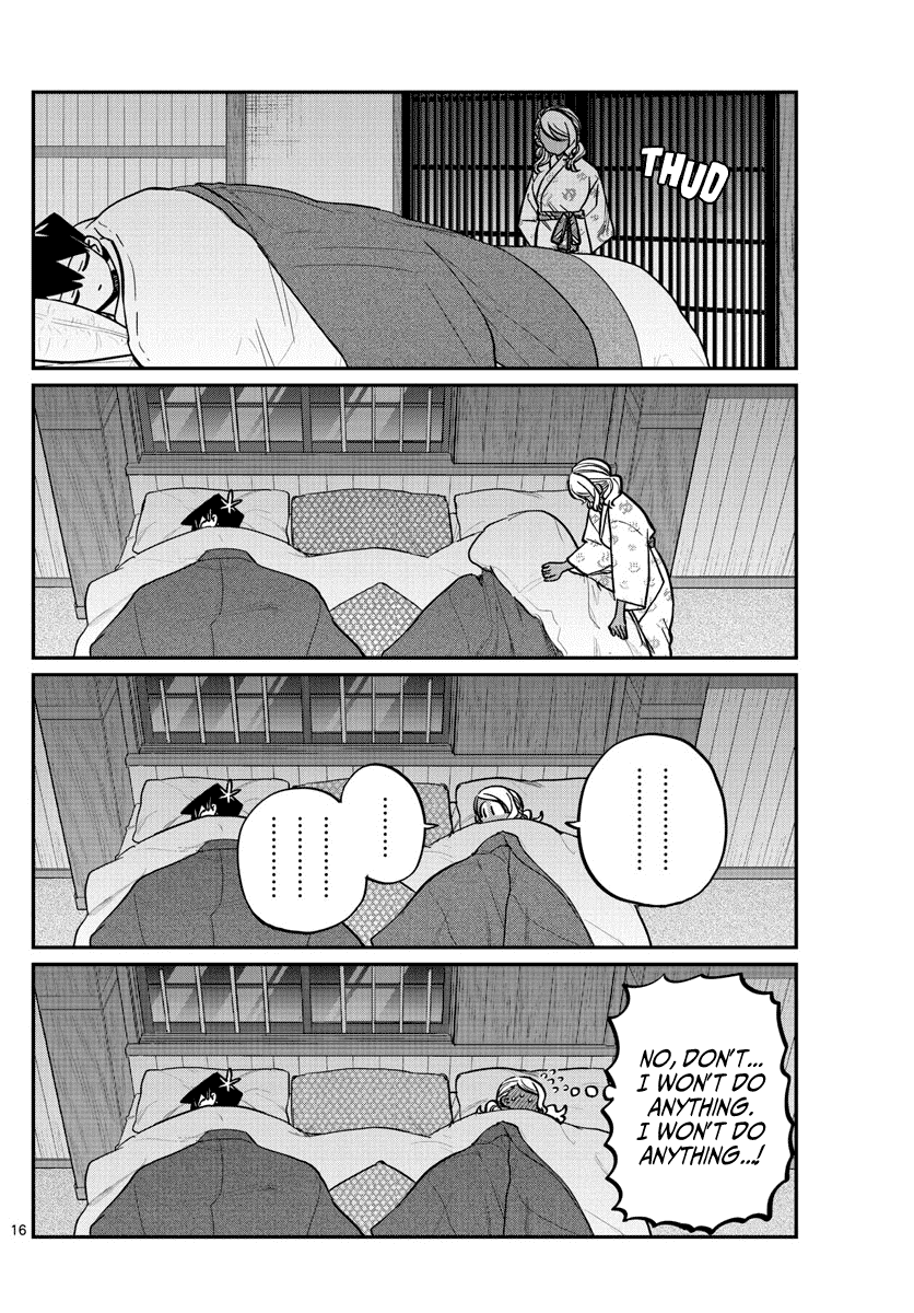 Komi-san wa Komyushou Desu Chapter 264 page 16 - Chapter 264: Inn 2