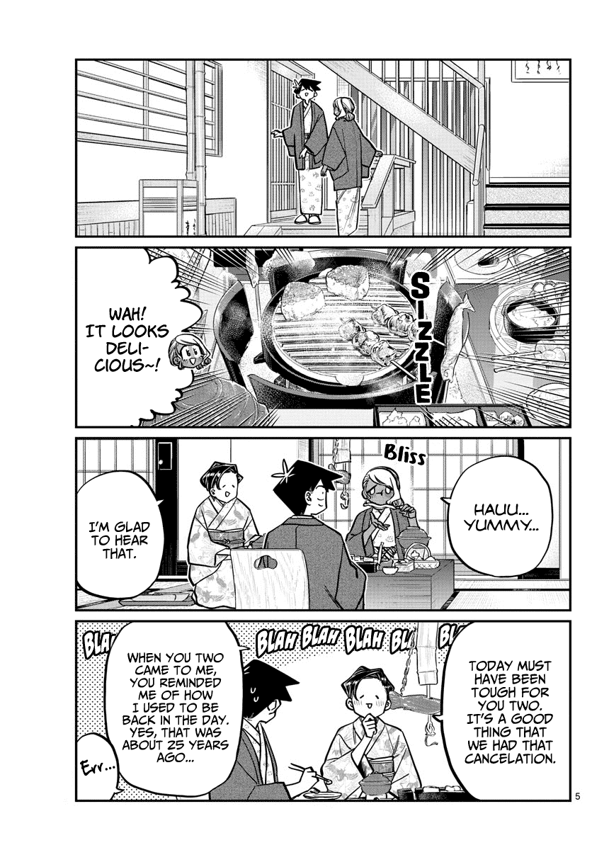 Komi-san wa Komyushou Desu Chapter 264 page 5 - Chapter 264: Inn 2