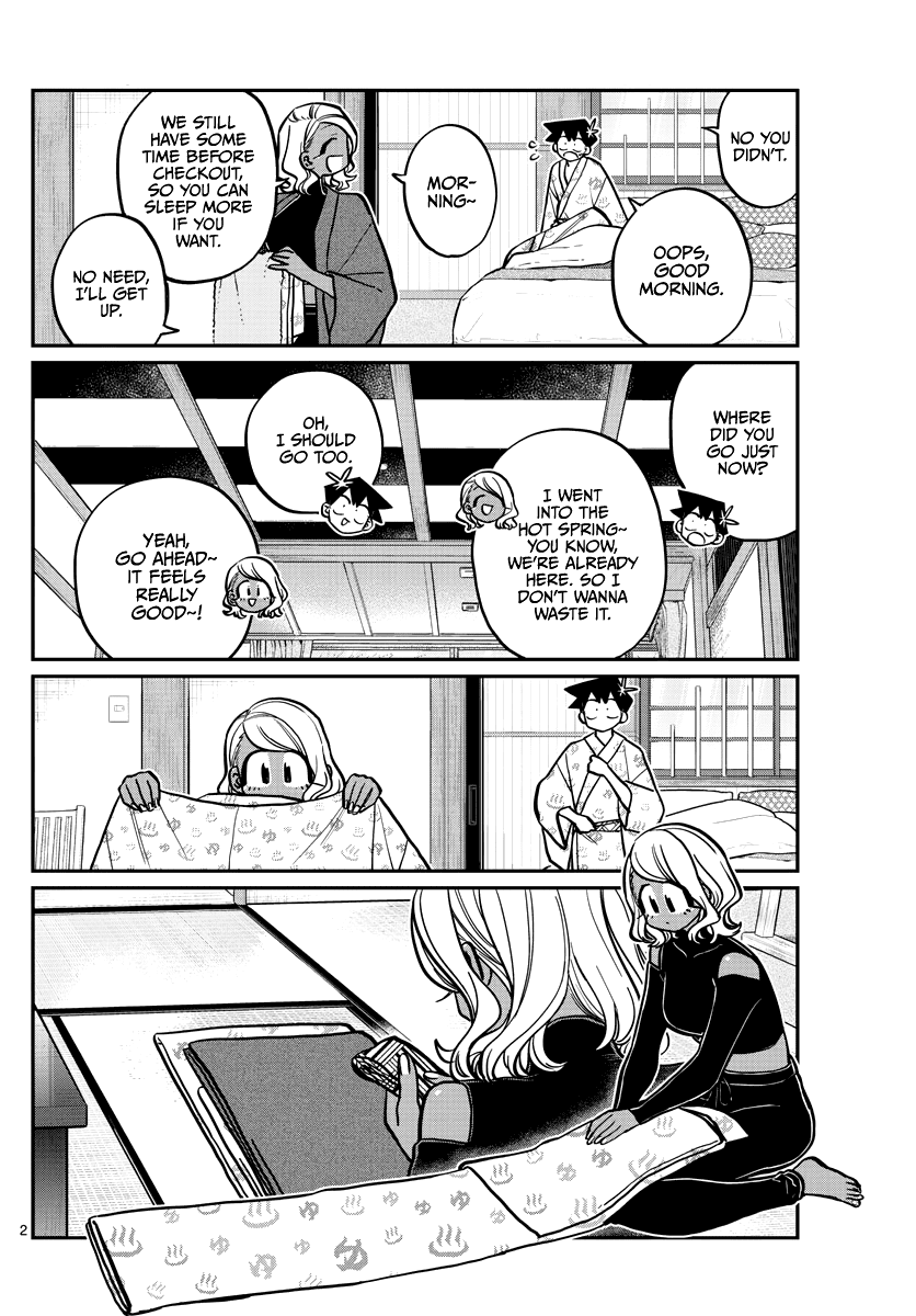 Komi-san wa Komyushou Desu Chapter 265 page 2 - Chapter 265: Girls meeting after the return.