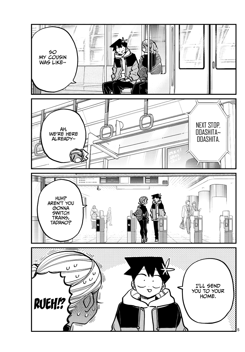 Komi-san wa Komyushou Desu Chapter 265 page 5 - Chapter 265: Girls meeting after the return.