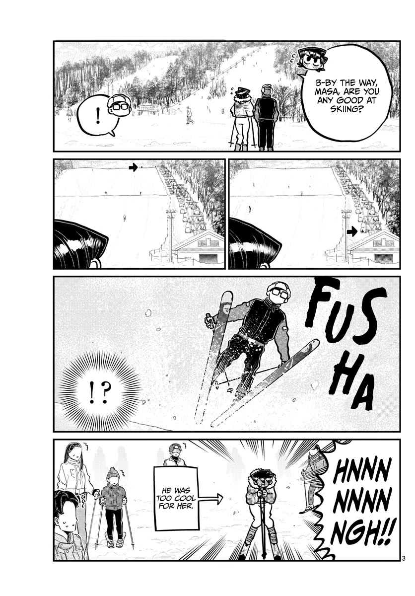 Komi-san wa Komyushou Desu Chapter 266 page 3 - Chapter 266: Dad and Mom skiing