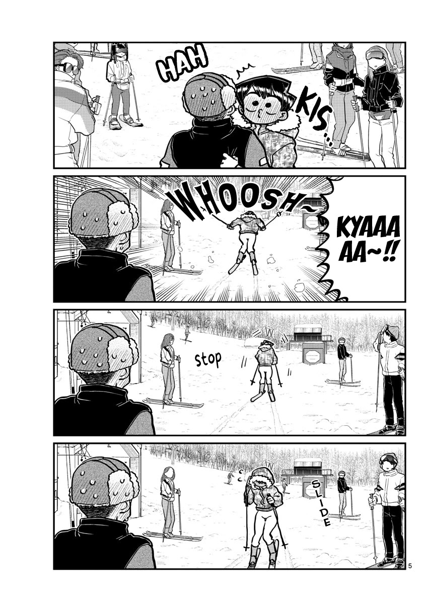 Komi-san wa Komyushou Desu Chapter 266 page 5 - Chapter 266: Dad and Mom skiing