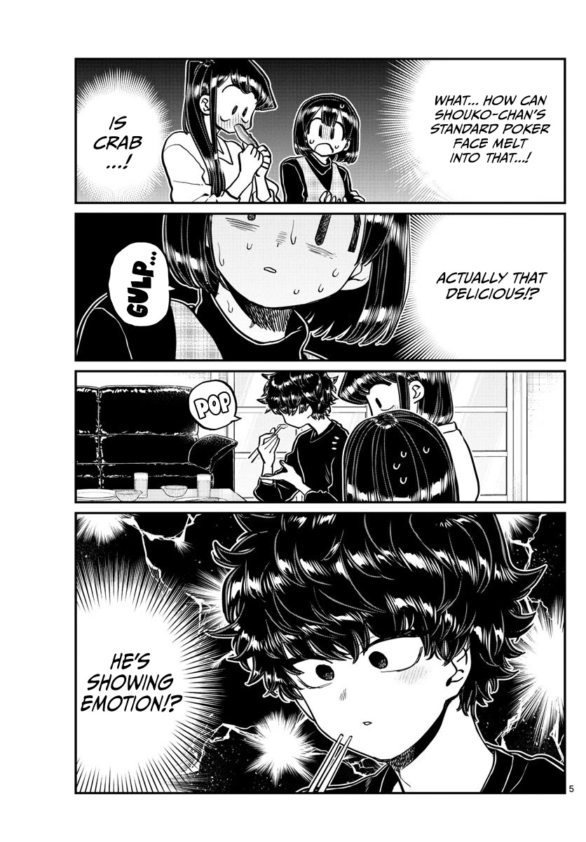 Komi-san wa Komyushou Desu Chapter 267 page 5 - Chapter 267: Crab