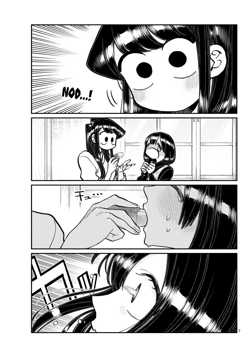 Komi-san wa Komyushou Desu Chapter 267 page 7 - Chapter 267: Crab