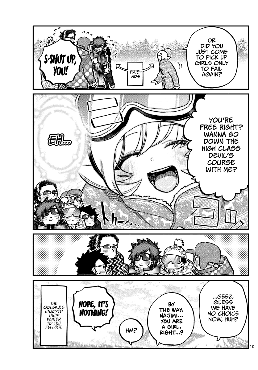 Komi-san wa Komyushou Desu Chapter 268 page 10 - Chapter 268: Talking About Skiing