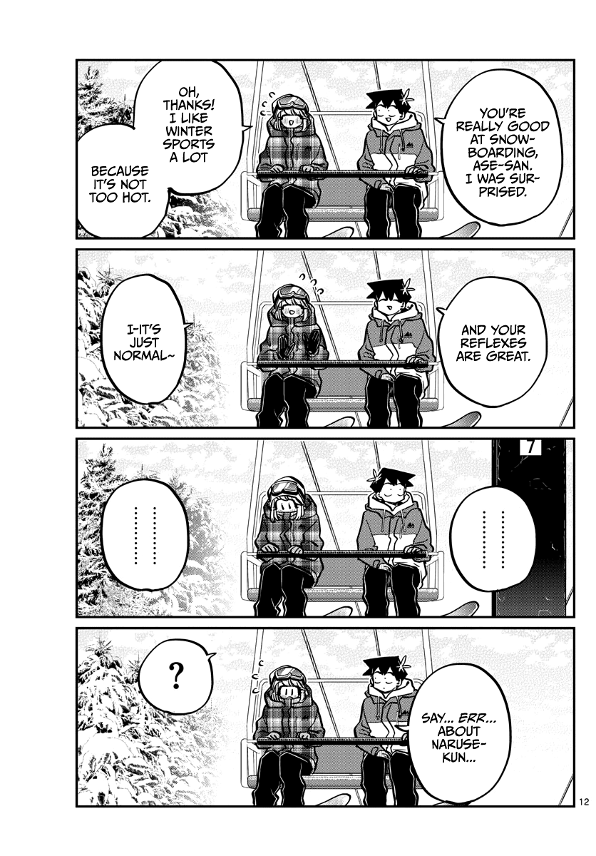 Komi-san wa Komyushou Desu Chapter 268 page 12 - Chapter 268: Talking About Skiing