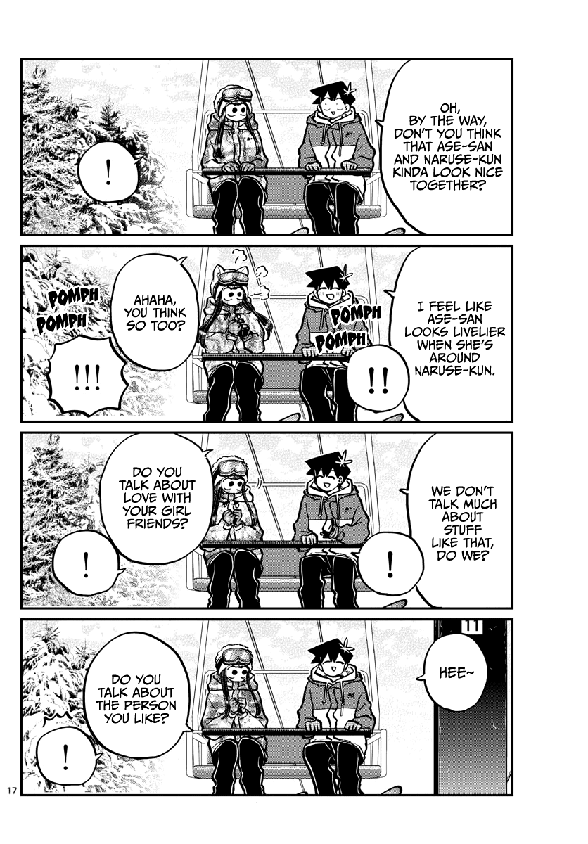Komi-san wa Komyushou Desu Chapter 268 page 17 - Chapter 268: Talking About Skiing