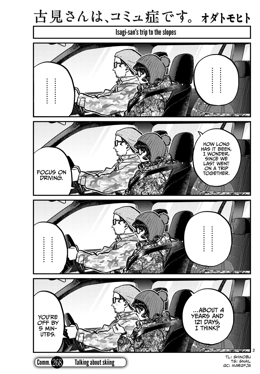 Komi-san wa Komyushou Desu Chapter 268 page 2 - Chapter 268: Talking About Skiing