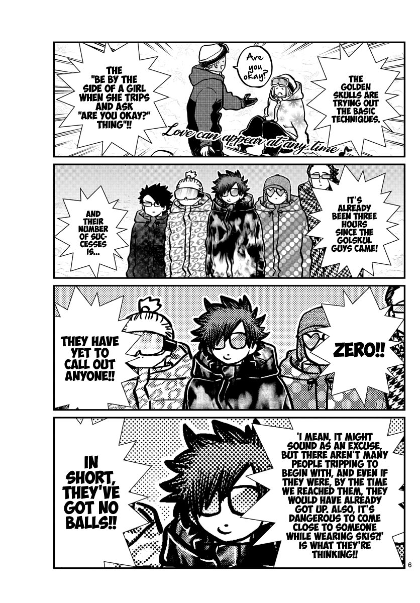 Komi-san wa Komyushou Desu Chapter 268 page 6 - Chapter 268: Talking About Skiing