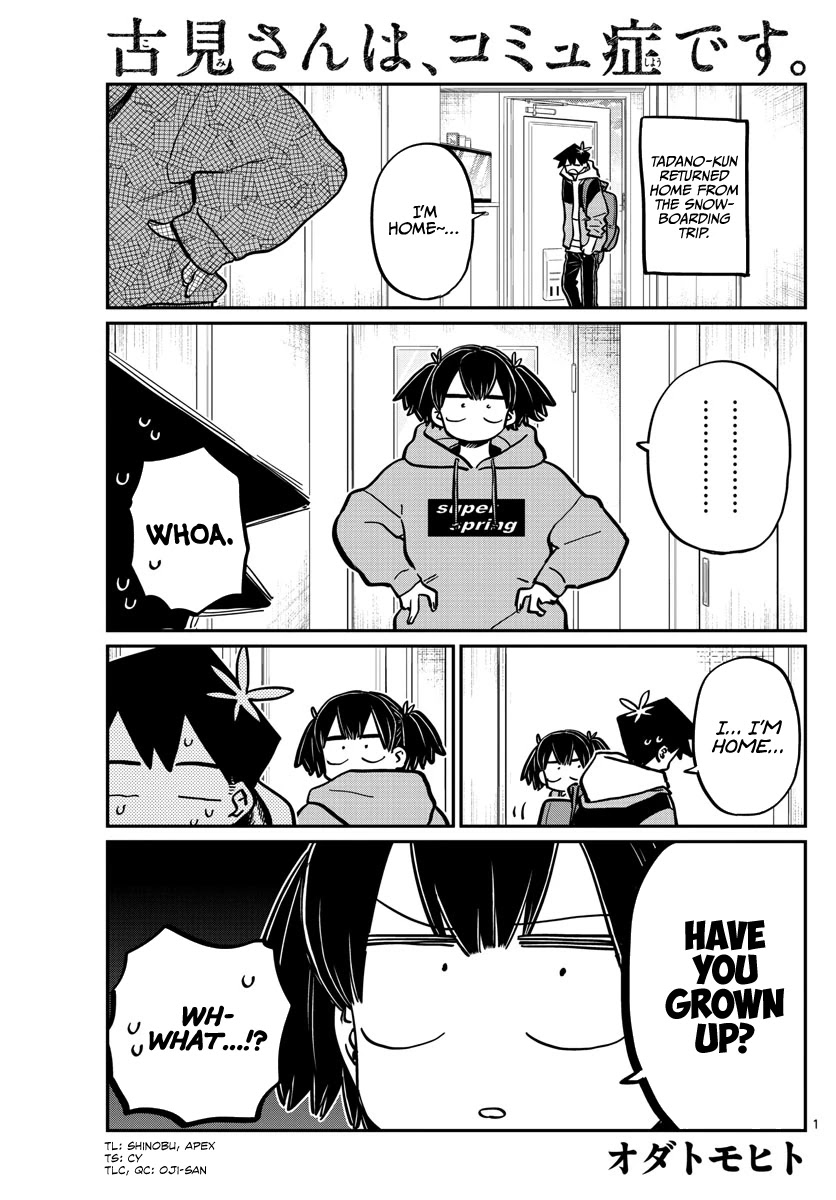 Komi-san wa Komyushou Desu Chapter 269 page 1 - Chapter 269: Sleep Talking