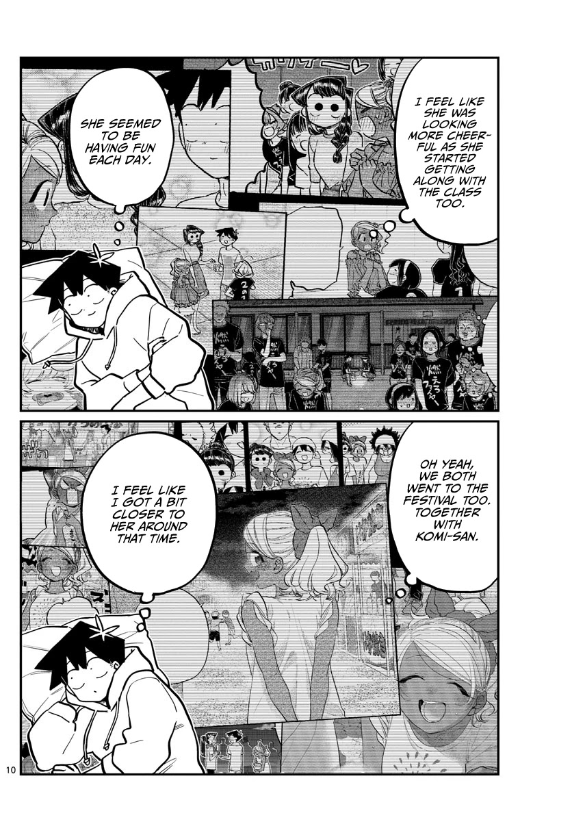 Komi-san wa Komyushou Desu Chapter 269 page 10 - Chapter 269: Sleep Talking