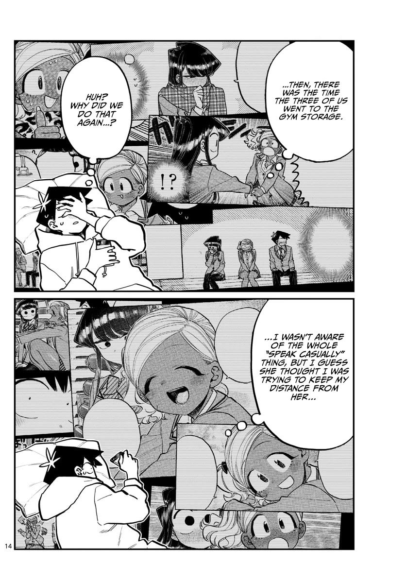 Komi-san wa Komyushou Desu Chapter 269 page 14 - Chapter 269: Sleep Talking