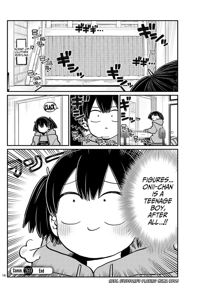 Komi-san wa Komyushou Desu Chapter 269 page 18 - Chapter 269: Sleep Talking