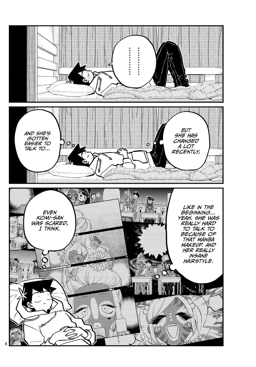 Komi-san wa Komyushou Desu Chapter 269 page 6 - Chapter 269: Sleep Talking