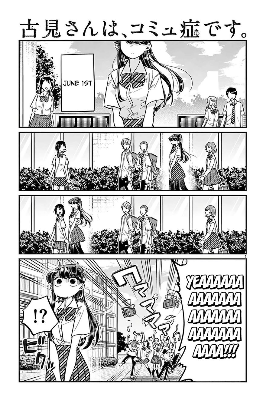 Komi-san wa Komyushou Desu Chapter 27 page 1 - Chapter 27