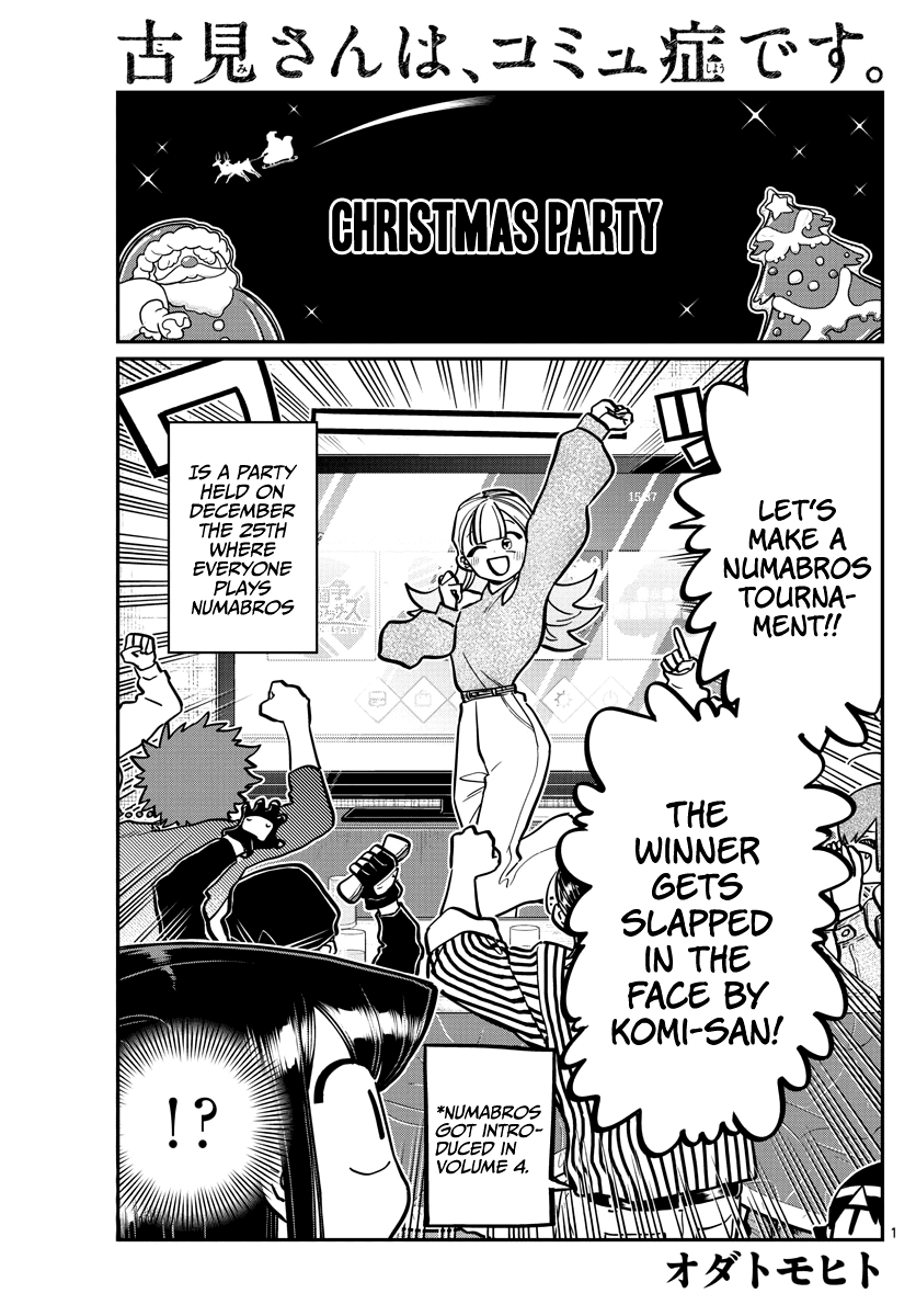Komi-san wa Komyushou Desu Chapter 270 page 1 - Chapter 270: NumaBros Tournament