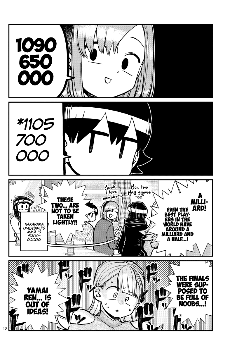 Komi-san wa Komyushou Desu Chapter 270 page 12 - Chapter 270: NumaBros Tournament