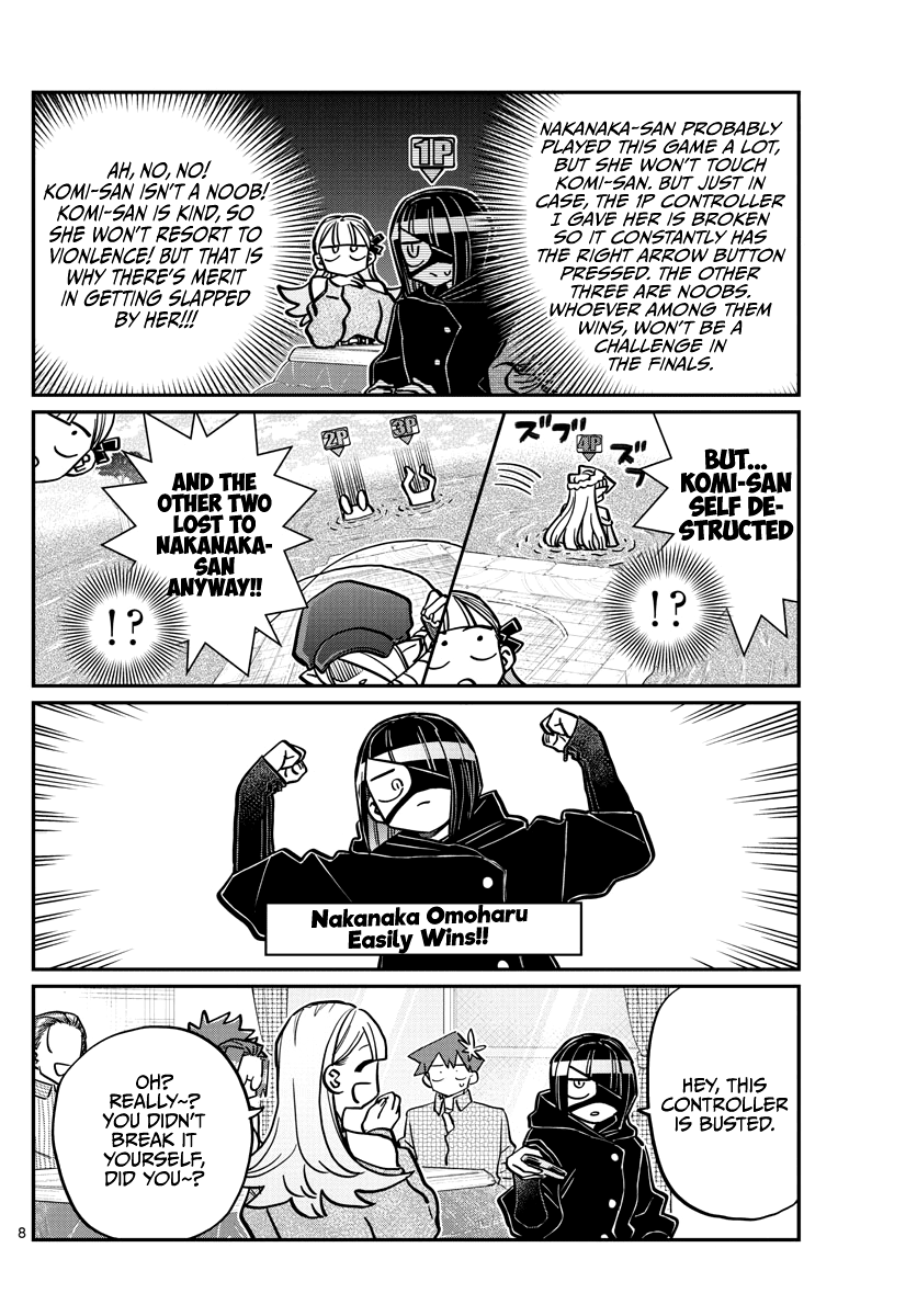 Komi-san wa Komyushou Desu Chapter 270 page 8 - Chapter 270: NumaBros Tournament