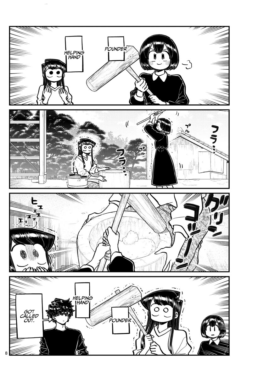 Komi-san wa Komyushou Desu Chapter 272 page 4 - Chapter 272: Pounding Mochi