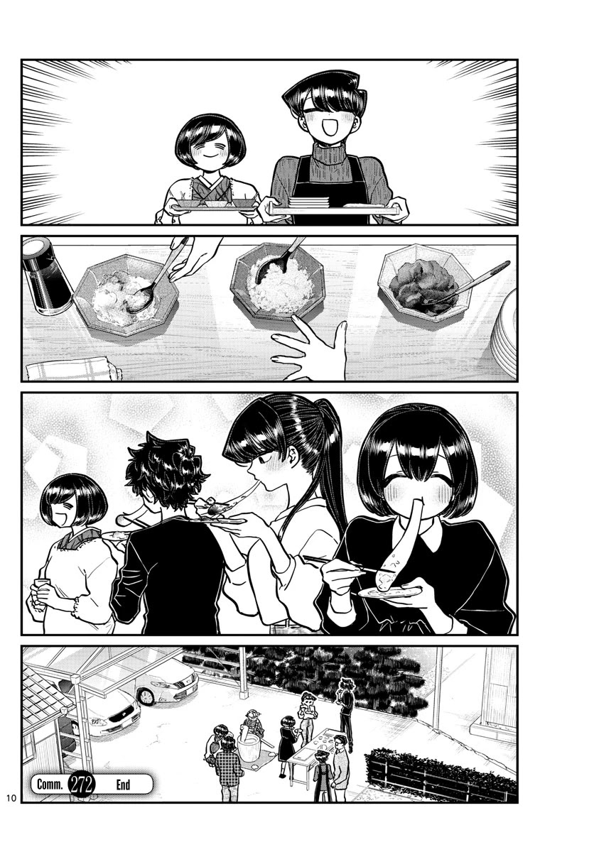 Komi-san wa Komyushou Desu Chapter 272 page 6 - Chapter 272: Pounding Mochi