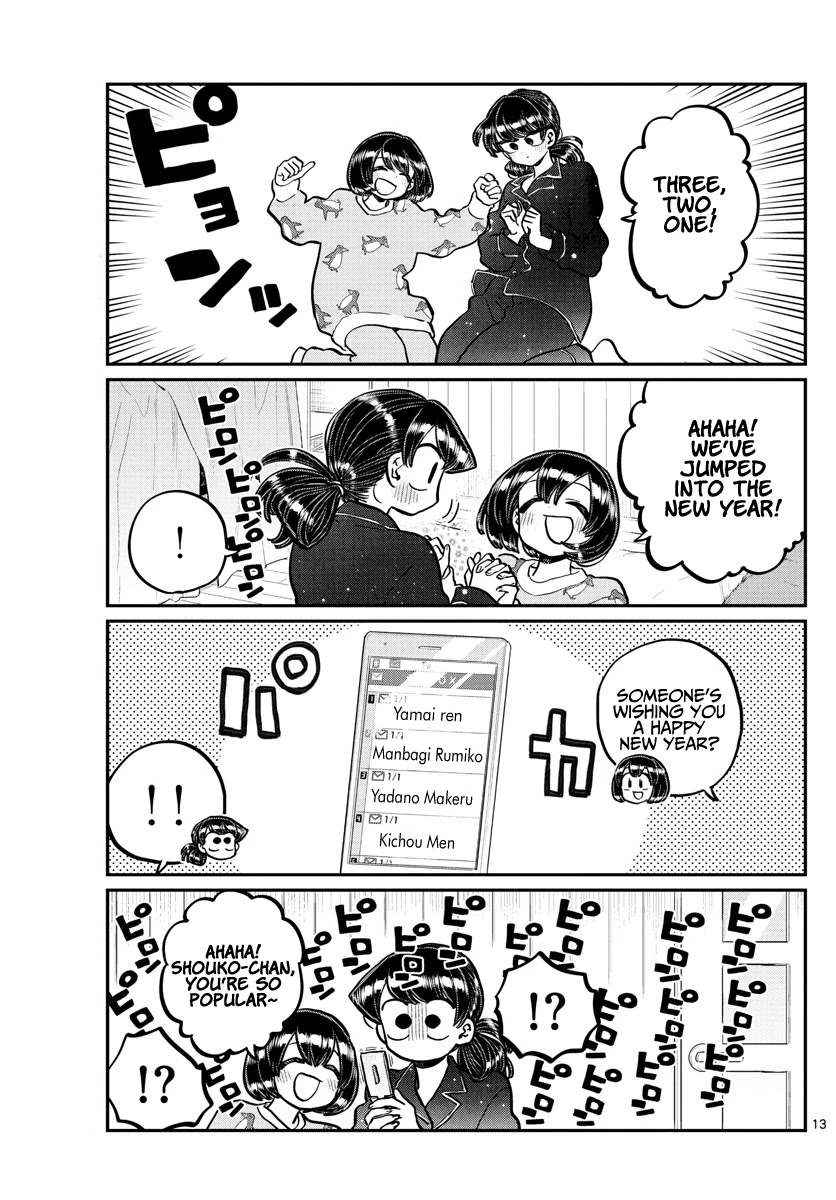 Komi-san wa Komyushou Desu Chapter 273 page 3 - Chapter 273: Happy New Year