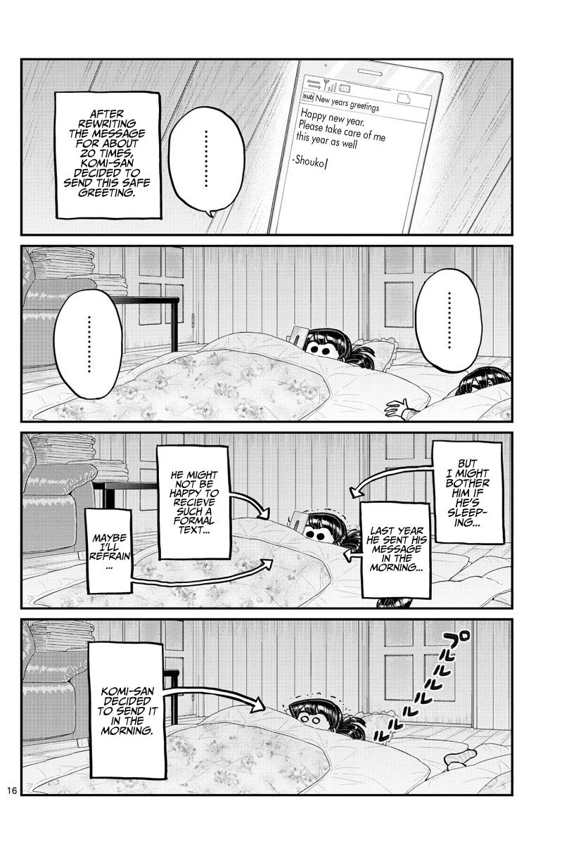 Komi-san wa Komyushou Desu Chapter 273 page 6 - Chapter 273: Happy New Year