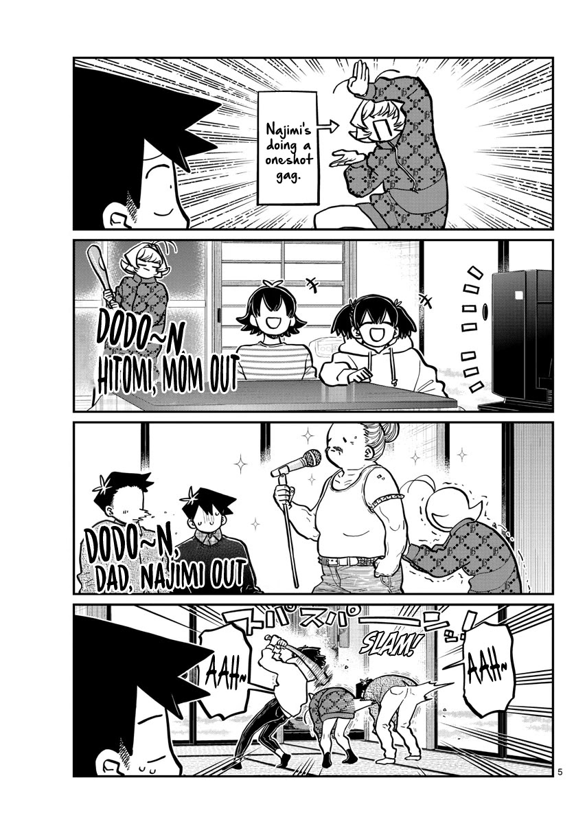 Komi-san wa Komyushou Desu Chapter 274 page 5 - Chapter 274: End of the Year You Can't Laugh at.