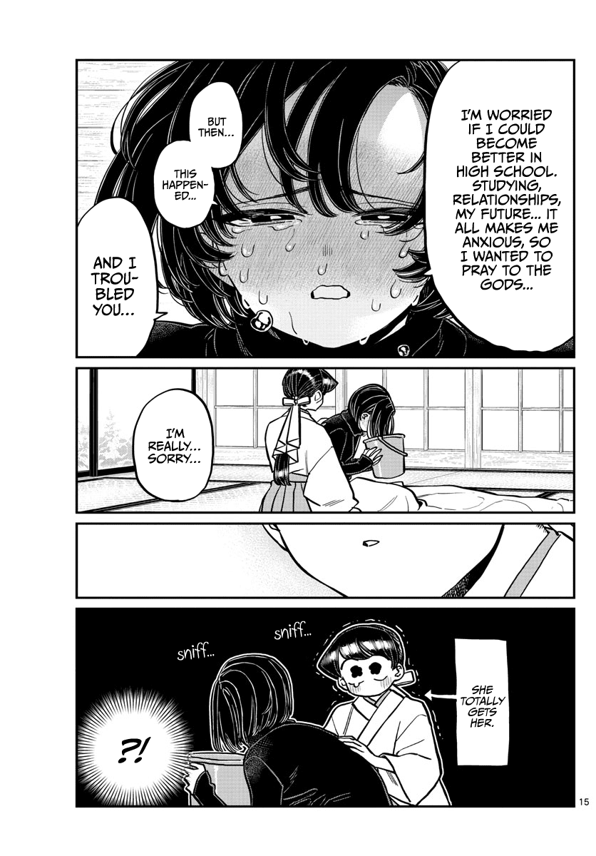 Komi-san wa Komyushou Desu Chapter 275 page 15 - Chapter 275: Shut In