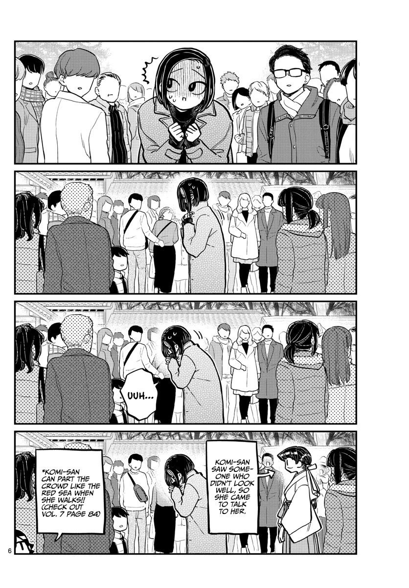 Komi-san wa Komyushou Desu Chapter 275 page 6 - Chapter 275: Shut In