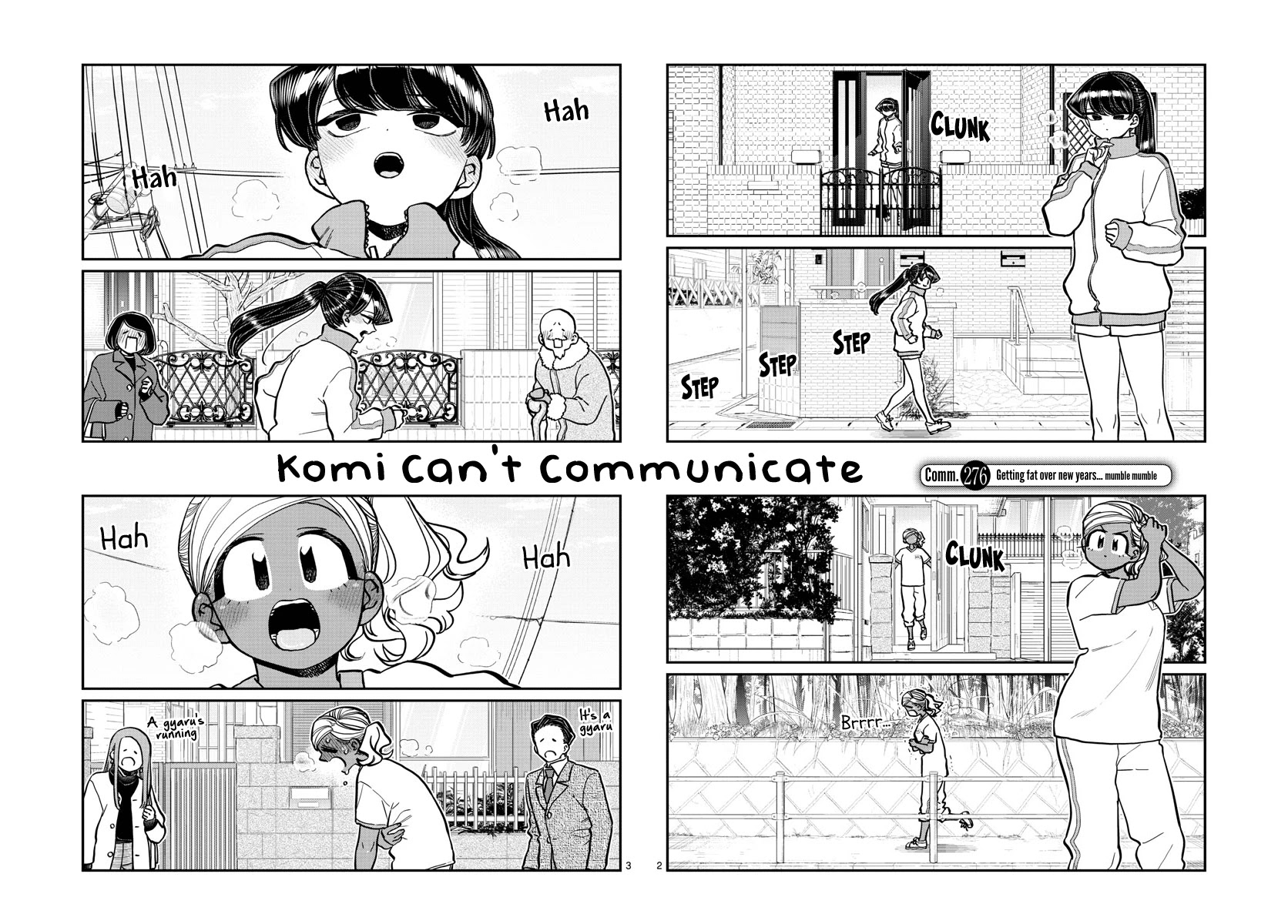 Komi-san wa Komyushou Desu Chapter 276 page 2 - Chapter 276: Getting fat over New Years... mumble mumble