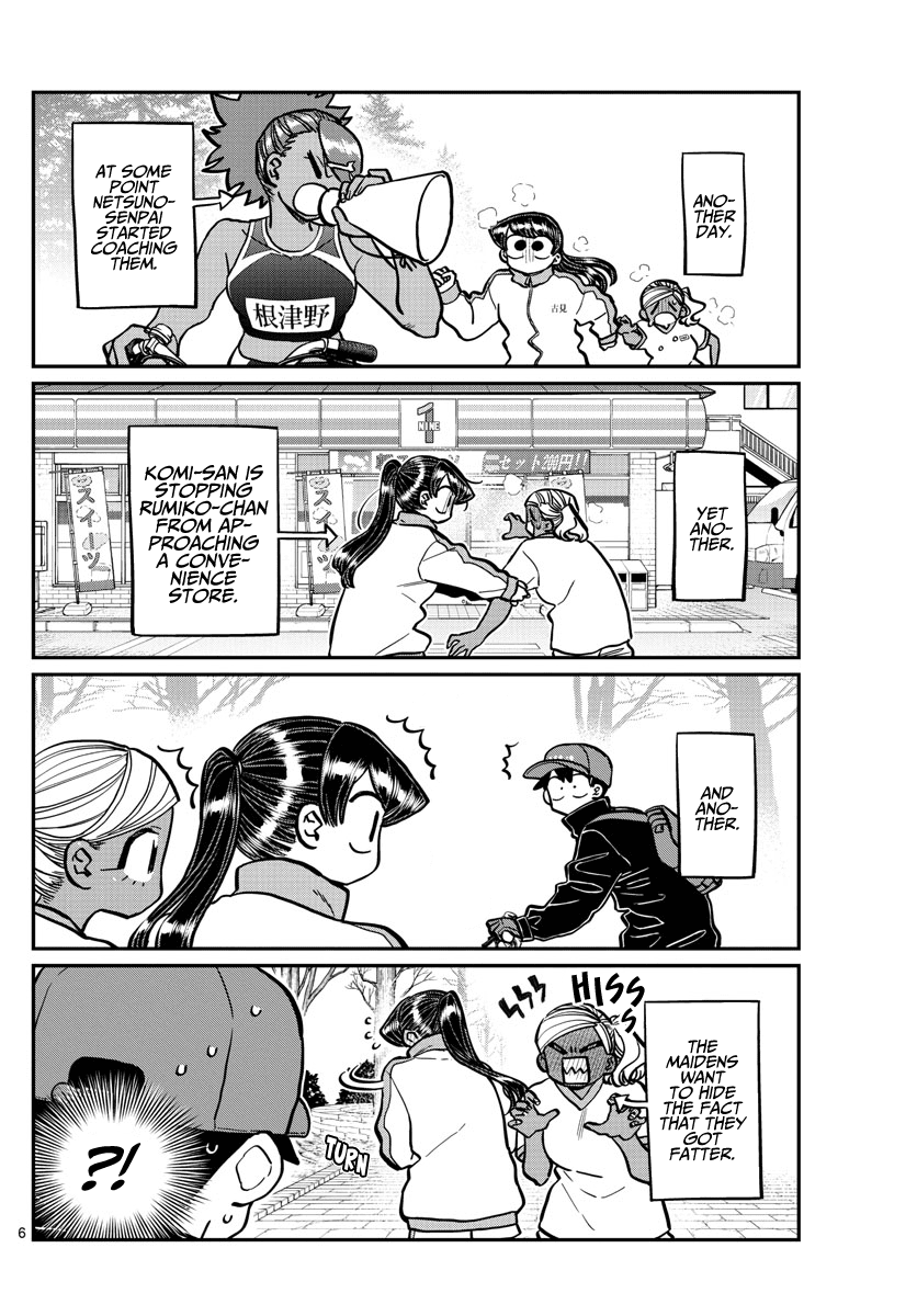Komi-san wa Komyushou Desu Chapter 276 page 5 - Chapter 276: Getting fat over New Years... mumble mumble