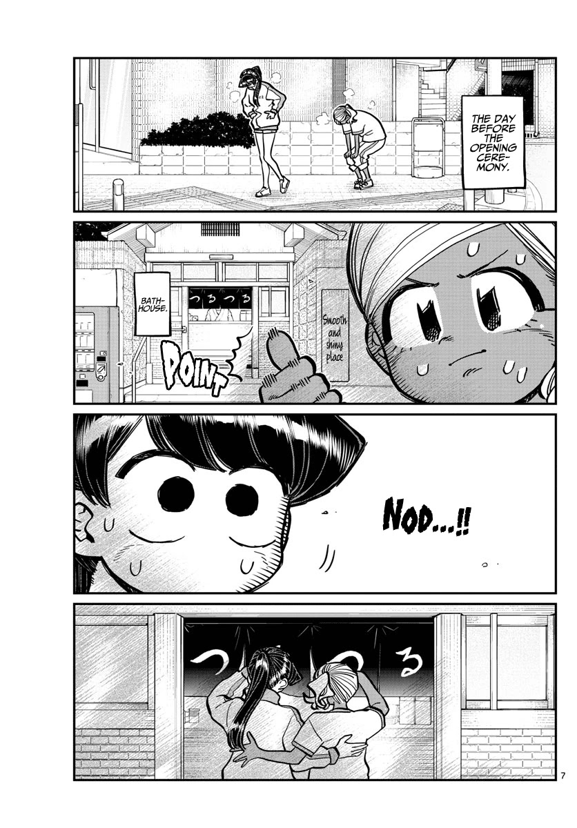 Komi-san wa Komyushou Desu Chapter 276 page 6 - Chapter 276: Getting fat over New Years... mumble mumble