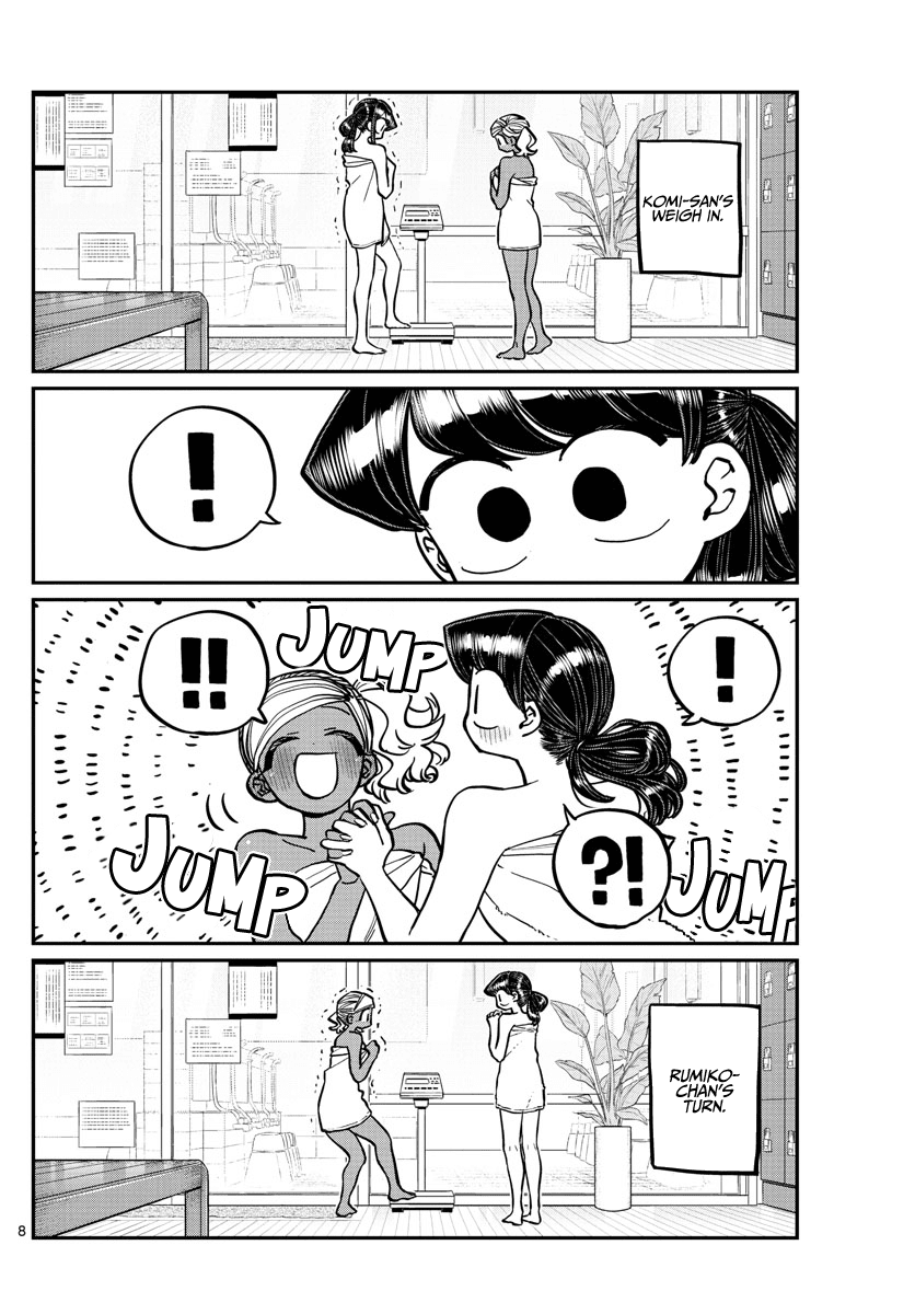 Komi-san wa Komyushou Desu Chapter 276 page 7 - Chapter 276: Getting fat over New Years... mumble mumble