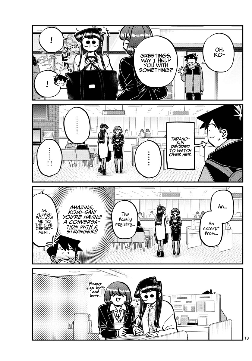 Komi-san wa Komyushou Desu Chapter 277 page 4 - Chapter 277: Passport