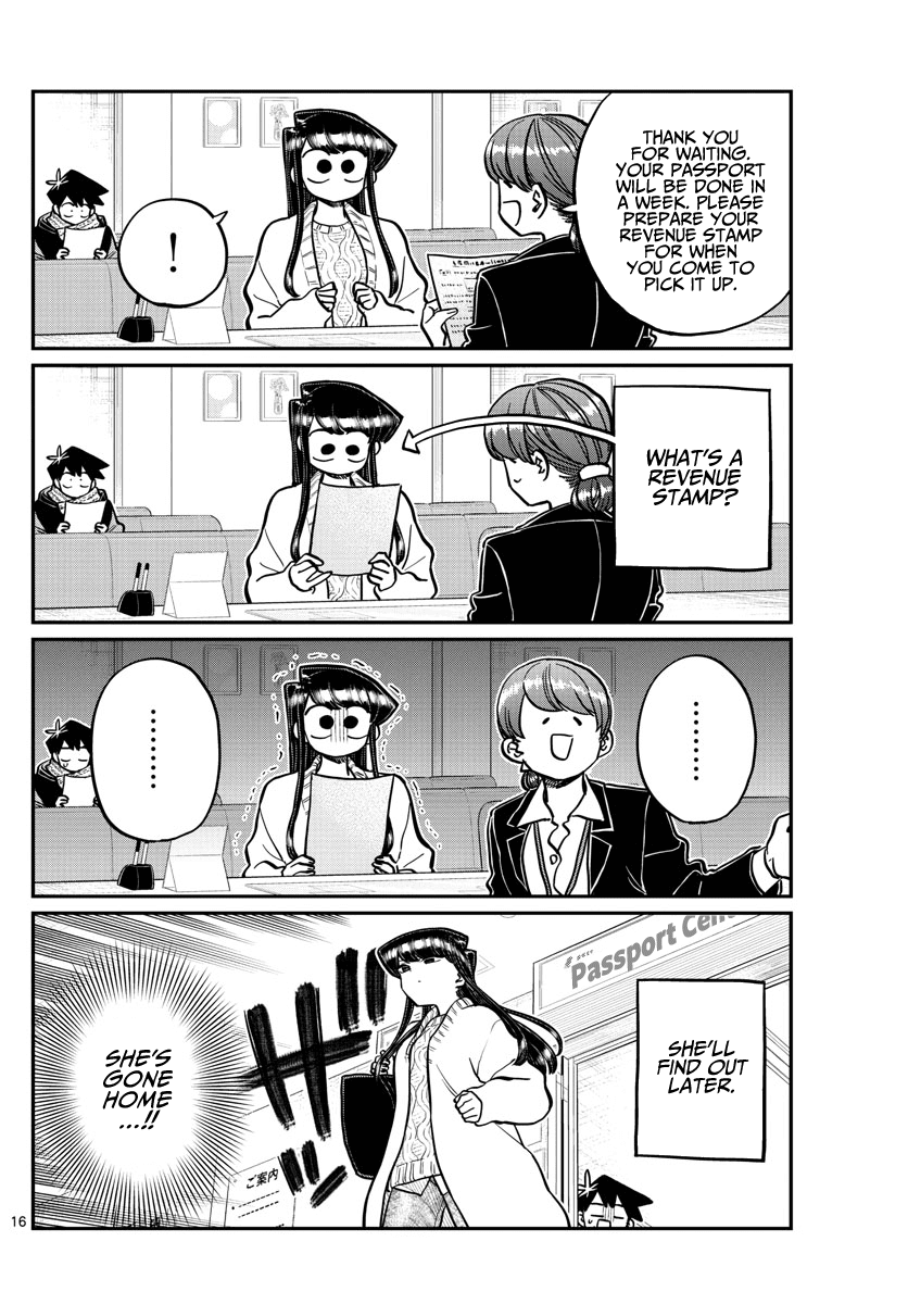 Komi-san wa Komyushou Desu Chapter 277 page 7 - Chapter 277: Passport