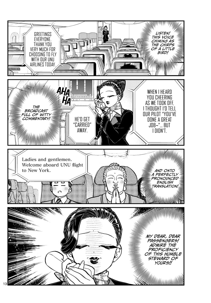Komi-san wa Komyushou Desu Chapter 278 page 13 - Chapter 278: Boarding