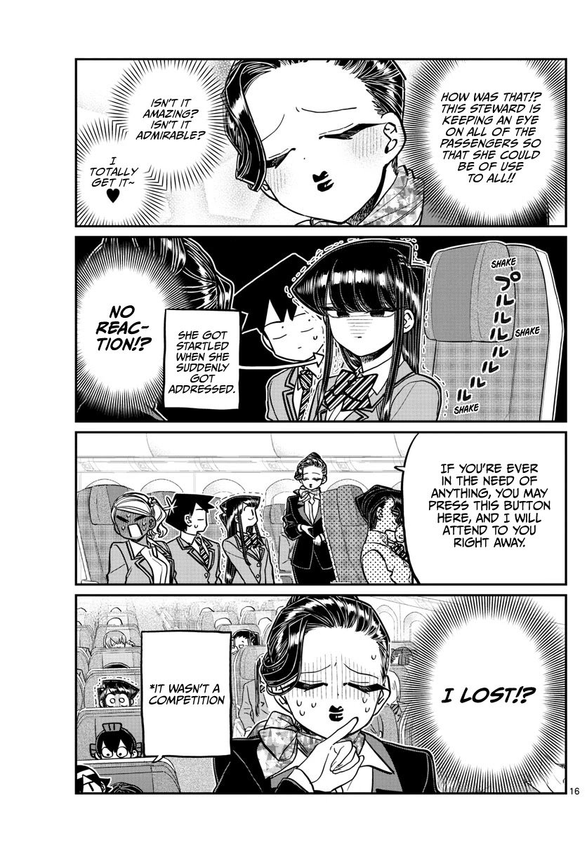 Komi-san wa Komyushou Desu Chapter 278 page 16 - Chapter 278: Boarding