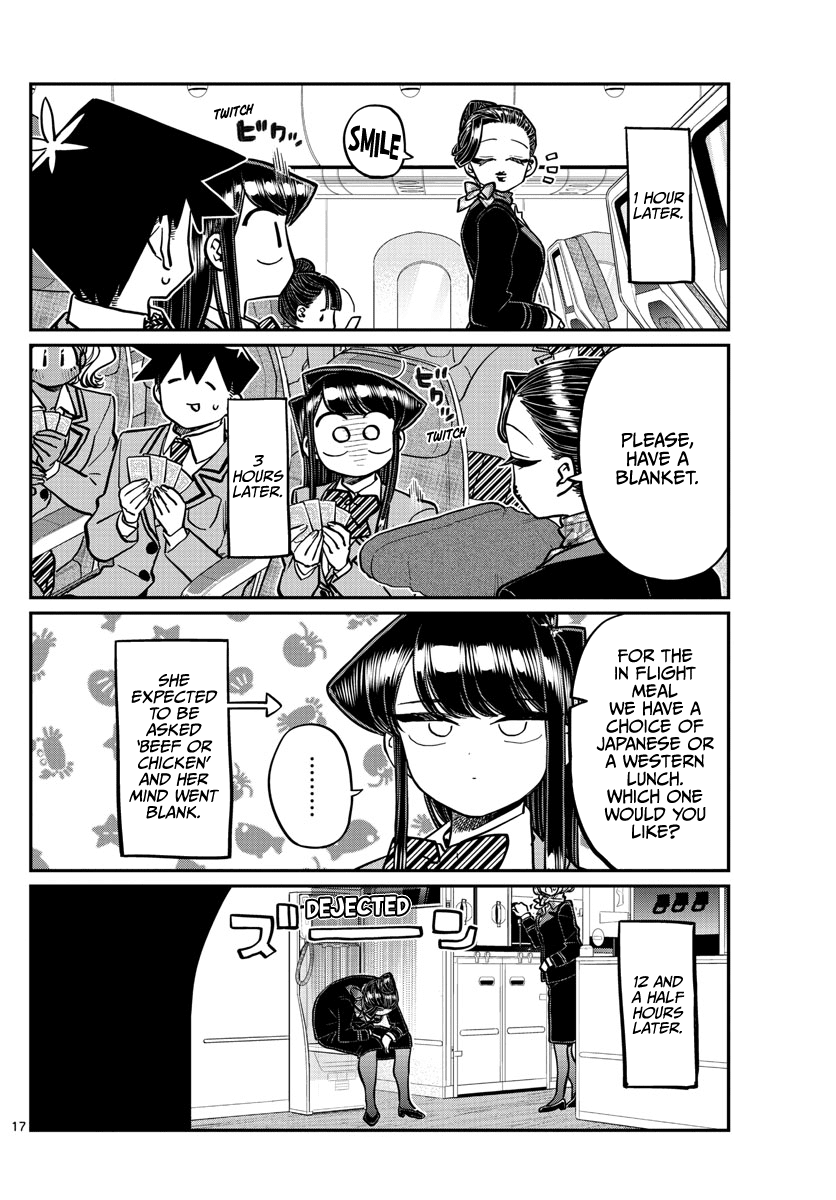 Komi-san wa Komyushou Desu Chapter 278 page 17 - Chapter 278: Boarding