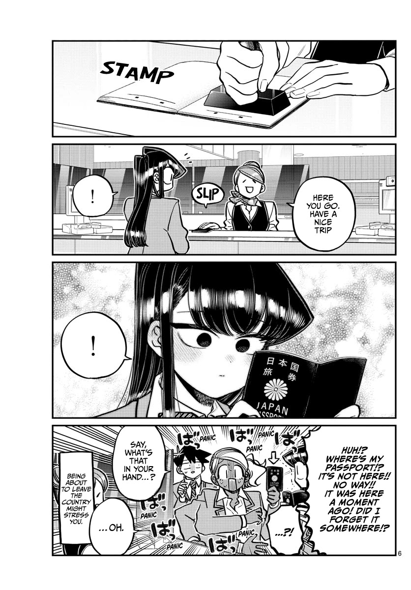 Komi-san wa Komyushou Desu Chapter 278 page 6 - Chapter 278: Boarding