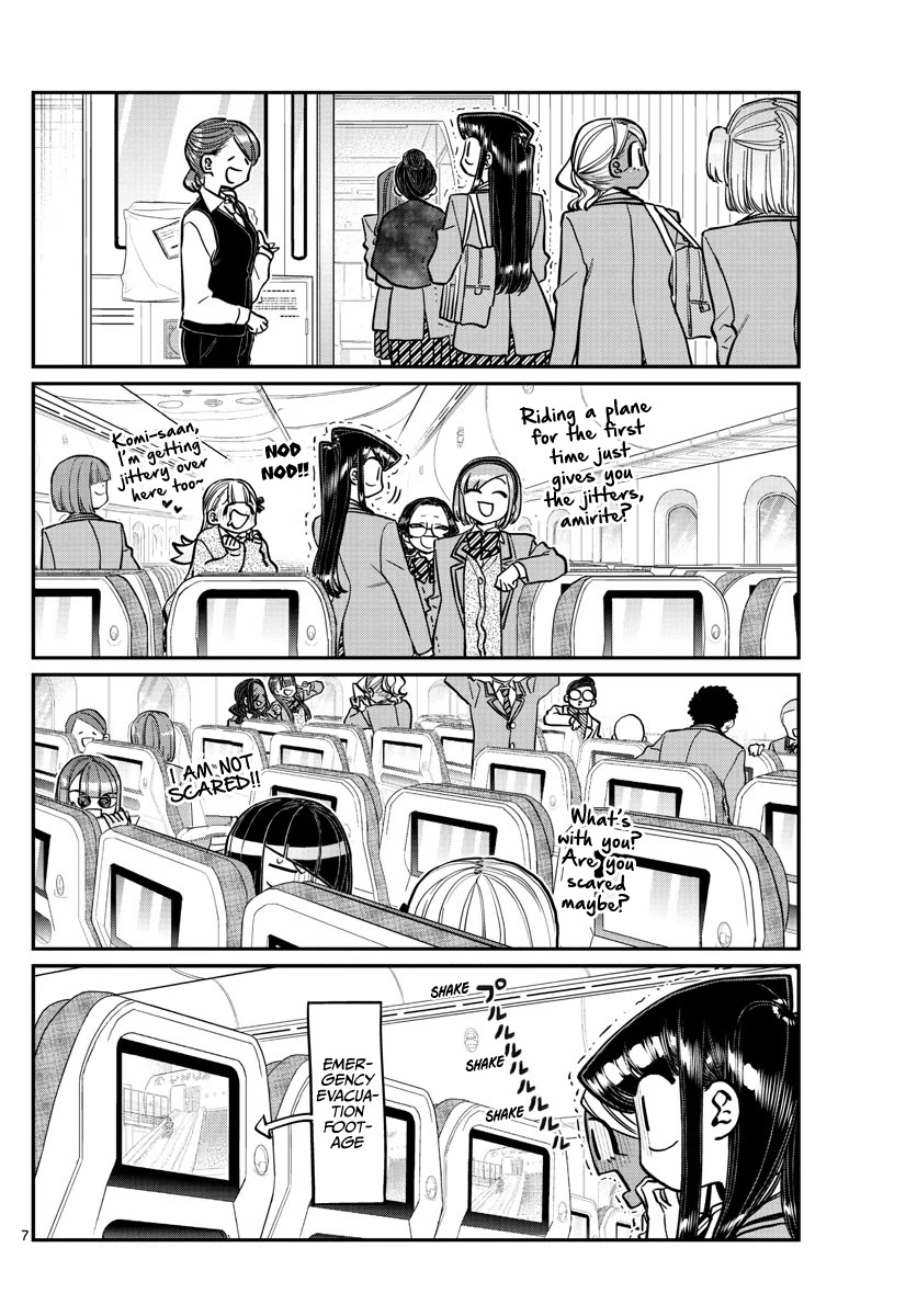 Komi-san wa Komyushou Desu Chapter 278 page 7 - Chapter 278: Boarding