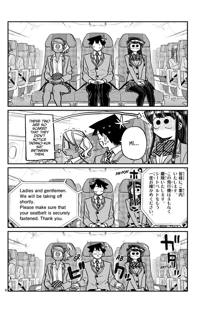 Komi-san wa Komyushou Desu Chapter 278 page 9 - Chapter 278: Boarding