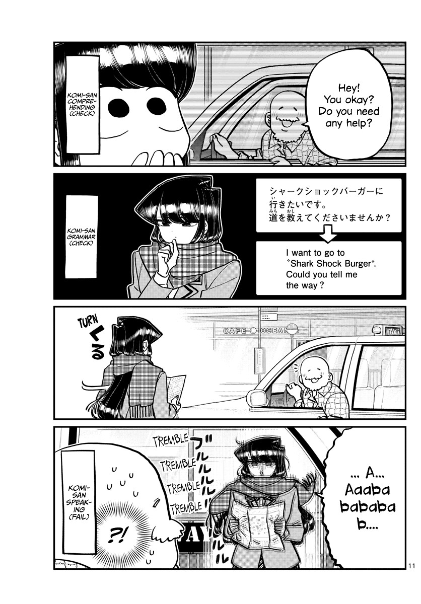 Komi-san wa Komyushou Desu Chapter 279 page 11 - Chapter 279: America
