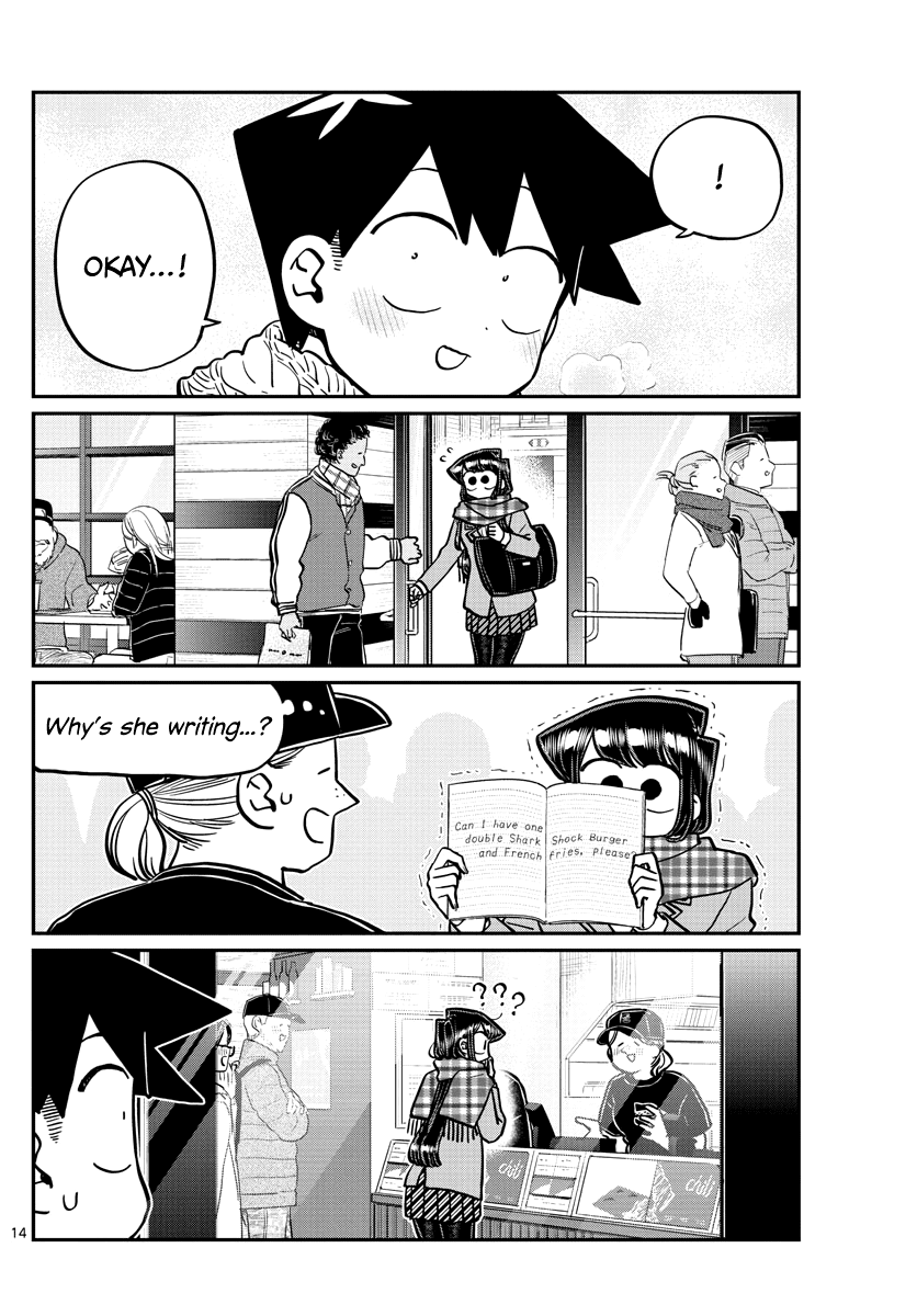 Komi-san wa Komyushou Desu Chapter 279 page 14 - Chapter 279: America