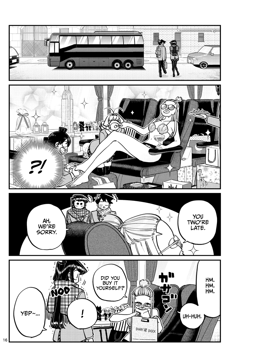 Komi-san wa Komyushou Desu Chapter 279 page 16 - Chapter 279: America