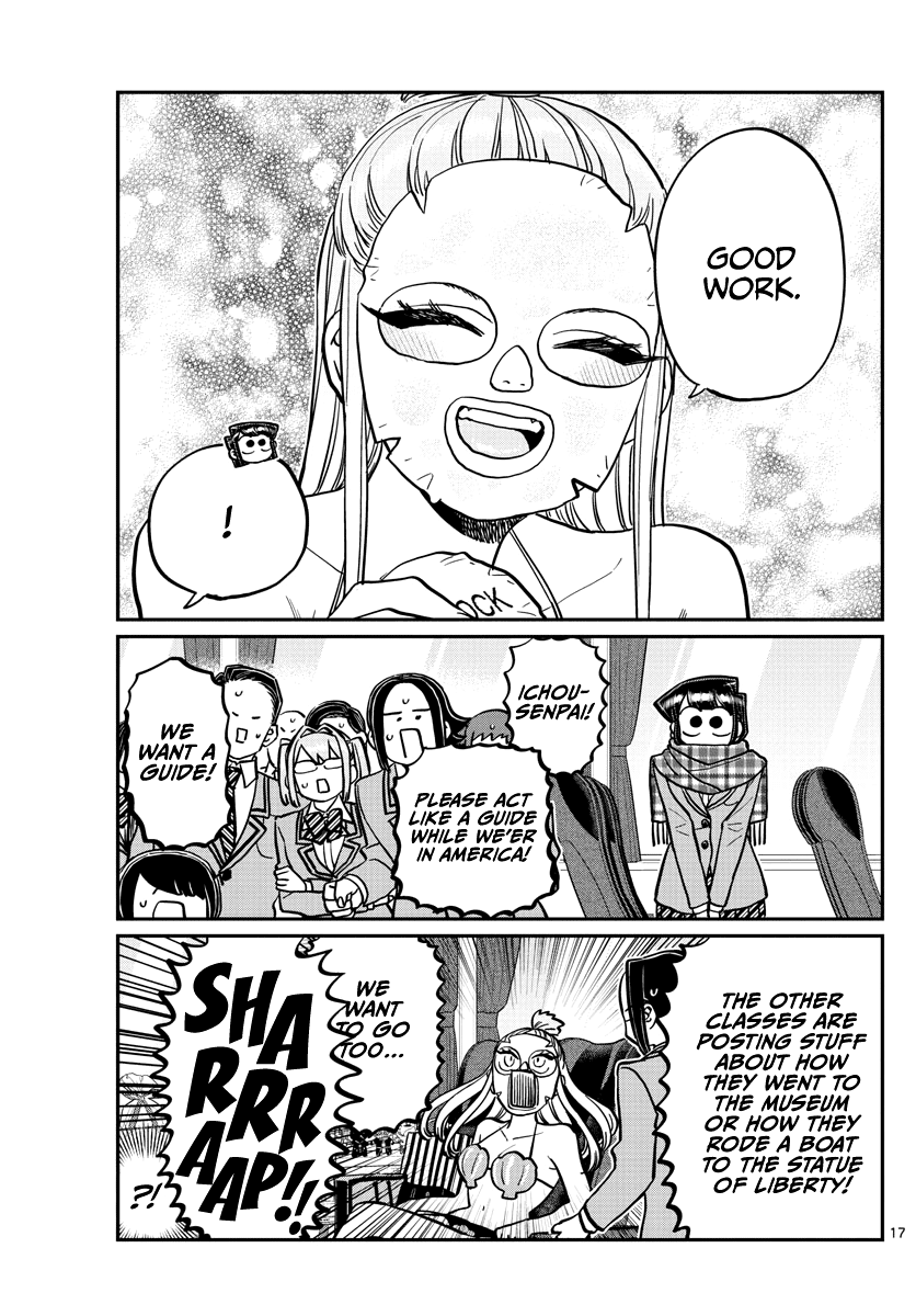 Komi-san wa Komyushou Desu Chapter 279 page 17 - Chapter 279: America