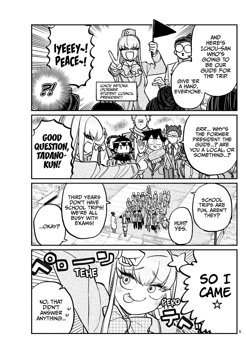 Komi-san wa Komyushou Desu Chapter 279 page 5 - Chapter 279: America