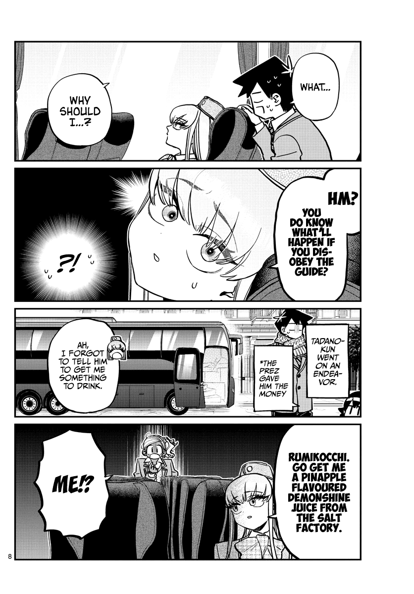 Komi-san wa Komyushou Desu Chapter 279 page 8 - Chapter 279: America